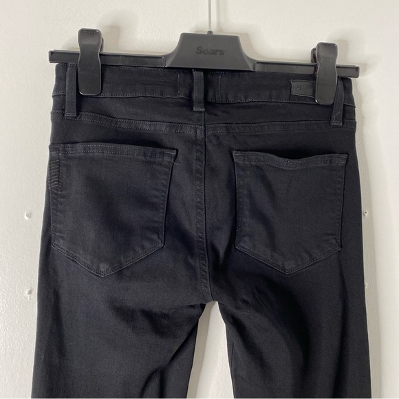 PAIGE Black Verdugo Crop Skinny Pants - Picture 5 of 9